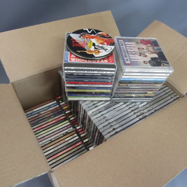Huge CD Lot of 174 cd's Estate Sale Collection Assorted Albums Resale Wholesale