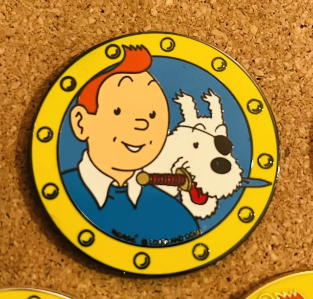 Pin’s BD Tintin Et Milou 5cm De Diamètre