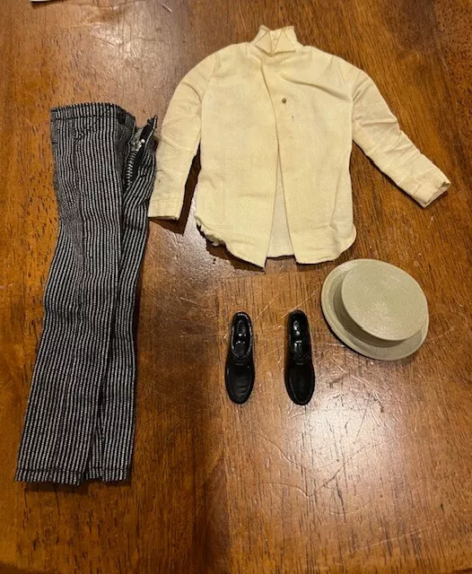 Vintage Ken Here Comes the Groom #1426 shirt, pants, hat, shoes