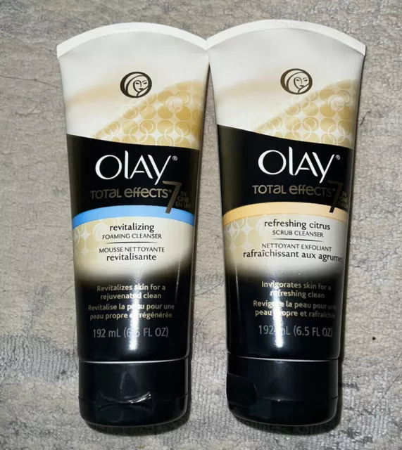 Olay Total Effects 7 In 1 Refreshing Citrus Scrub & Foaming Cleanser 6.5 fl oz