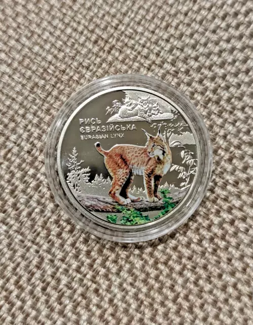 Chernobyl Rebirth Lynx Coin Ukraine 2023