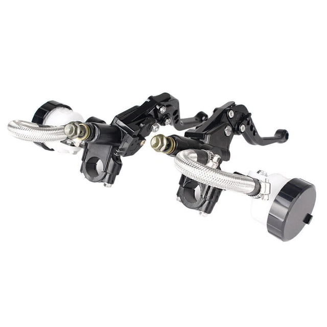 Pompa Cilindro Principale Freno/Frizione PRORACER - Sinistra Anteriore, Diametro 14x18 Mm, CNC