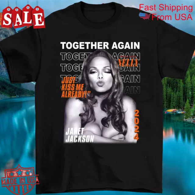 JACKSON TOGETHER Again tour 2024 cotton Unisex All Size Shirt