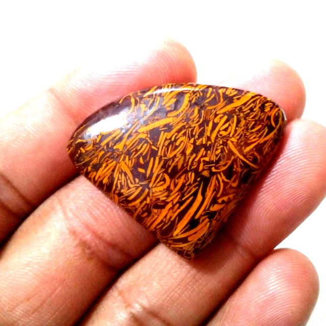 Impressionante Mariyam Jasper a forma di pera 63 carati 32 x 40 x 7 mm...