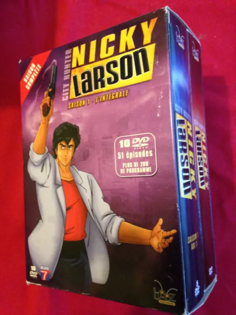 Coffret 10 Dvd - Nicky Larson - Saison 1 L'integrale - Manga - Comme Neuf