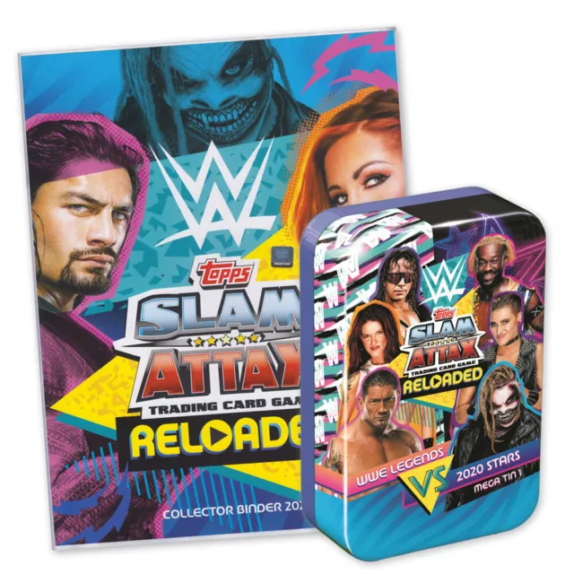 WWE Topps Slam Attax Reloaded Insert Cards Pick Your Own Card Wrestling Trading