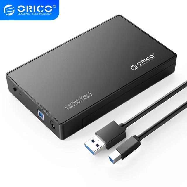 ORICO HDD ENCLOSURE 3.5" SATA External Hard Drive Enclosure USB3.0 HDD