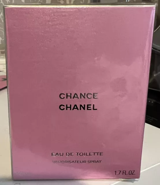 CHANEL CHANCE EAU De Toilette 50Ml Spray Brand New Boxed Wrapped