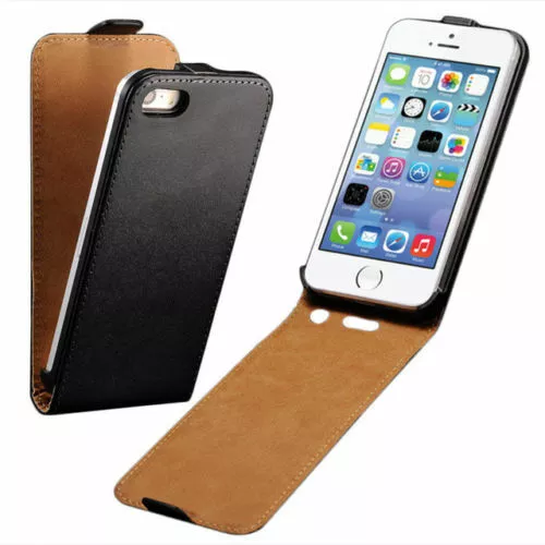 UK Luxus Echtleder Flip Case Cover für Apple iPhone 6 Plus/6S Plus