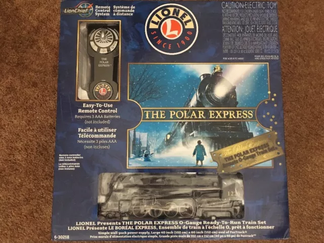LIONEL 6 30218 The Polar Express O Gauge set with Lionechief