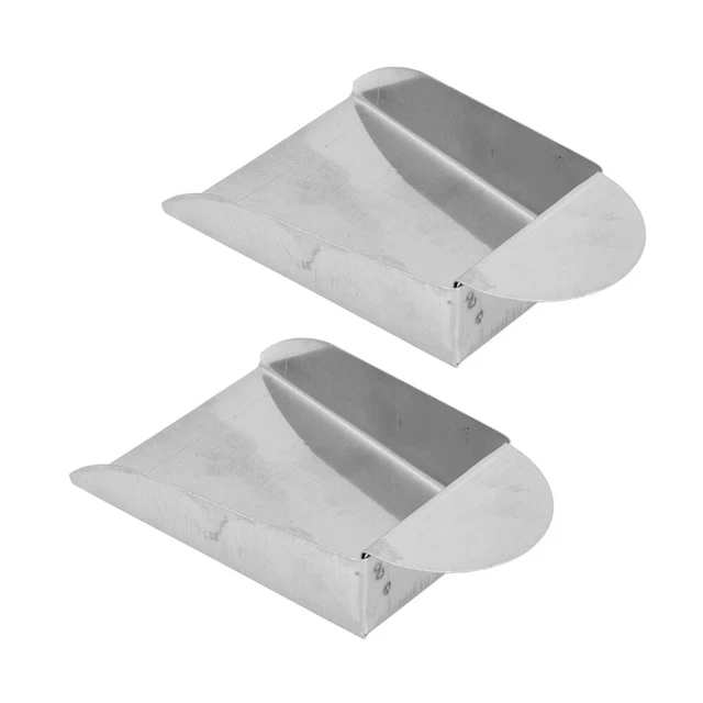 2 piezas Mini Cuadrado Dije Gargantilla Collar Bandeja