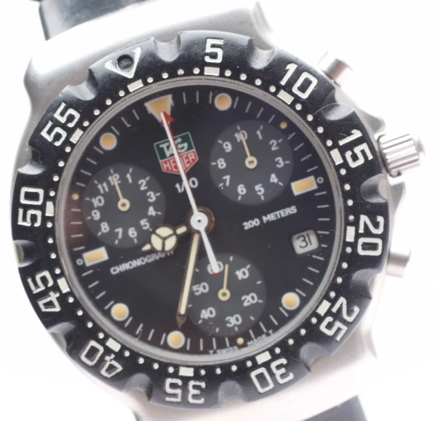 Lot De 3 Cadrans Tag Heuer 26mm - Cadrans De Montre Pour Restauration Ou Customisation, Occasion