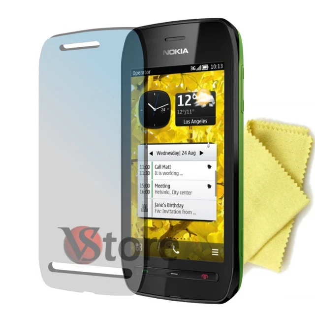 3 Pièces Film de Protection Sauve Écran à Cristaux Liquides Pour Nokia 603