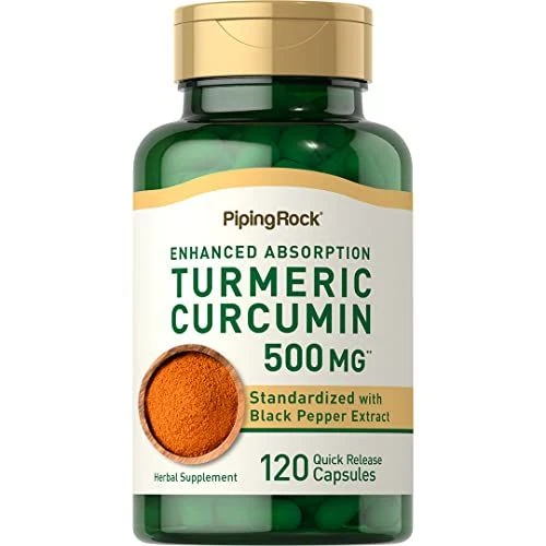 Piping Rock Turmeric Curcumin with Black Pepper naturulse 87, Naturulse 89