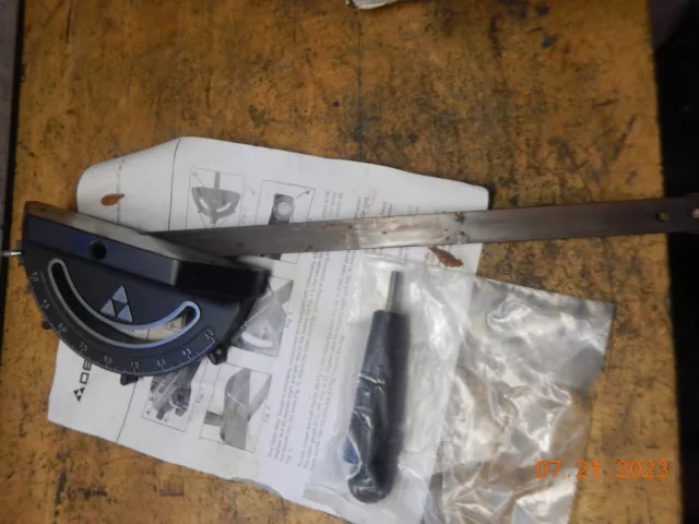 New Old Stock, Delta 34-895  Miter Gage Gauge With T Slot Disk