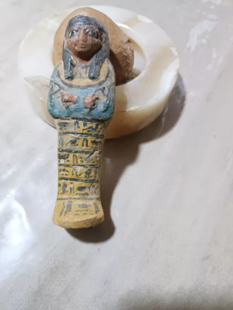 Rare Ancient Egyptian Antiques Statue Of The Priest Ushabti Ancient Egyptian Bc 2