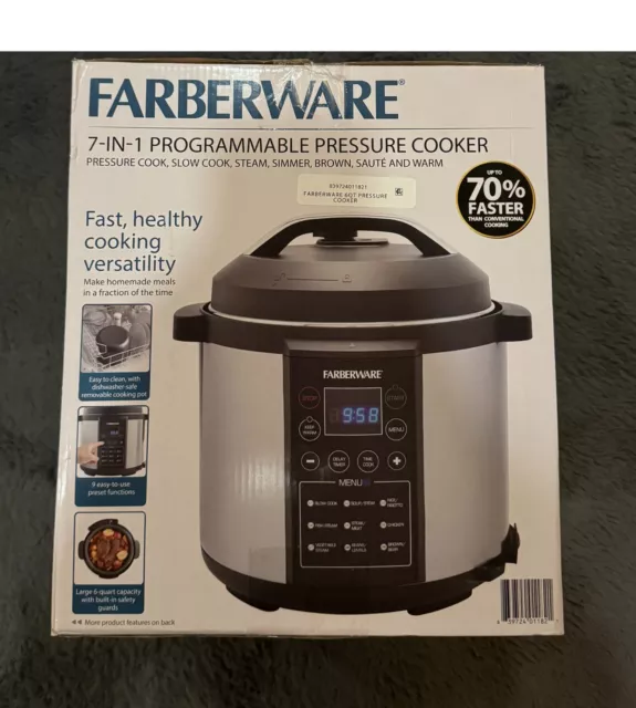 How to use farberware 7 in 1 pressure cooker deals