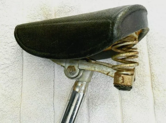 Ancienne selle vélo Romet ST-030-032 avec ressorts TBE