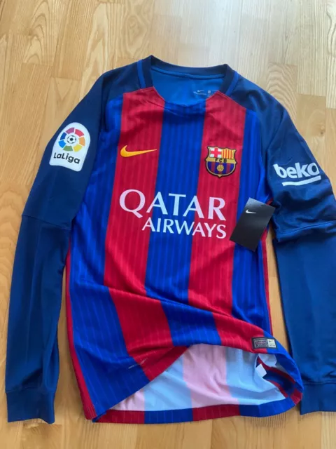 Messi player issue Barcelona shirt jersey match un worn