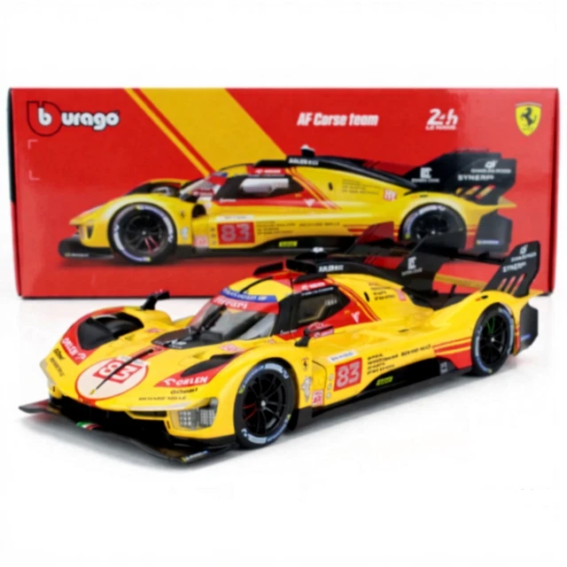 Modèle réduit Ferrari - 499p 3.0l Turbo V6 N 24 Modificata 2024 - Red