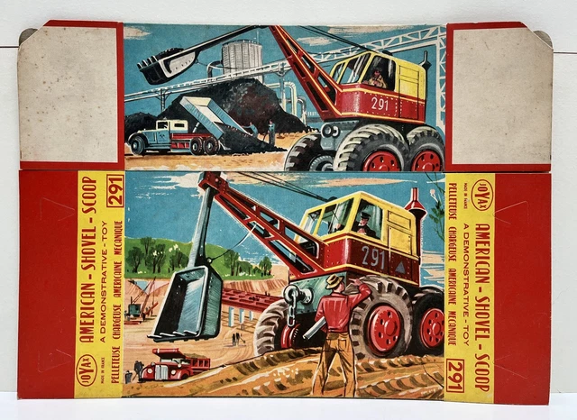 Boîte Avec Train Mécanique Joyax – Autorail En Tôle, Collection, Années 50