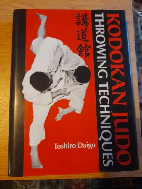 KODOKAN JUDO THROWING TECHNIQUES By Toshiro Daigo - Hardcover Free Tracked Post.