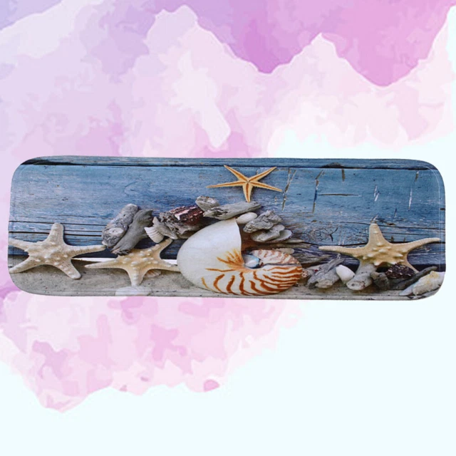 Set Tappeti Per Scale Benissimo 13+1 - Moderno, Antiscivolo, Morbido, Tramonto, 23x81 Cm + 78,7x78,7 Cm