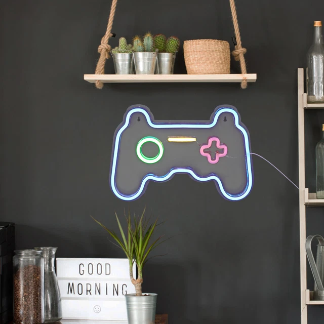 NEON LIGHTS FOR Bedroom Controller Sign Decorative Lamp Game £38.15