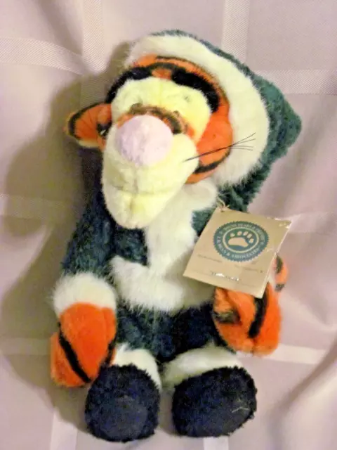 Boyd's Bears Disney Elf Tigger Winnie the Pooh Christmas Jointed Plush RARE