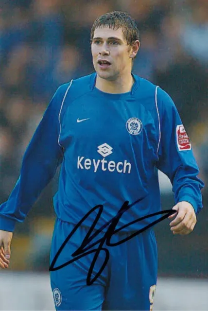 Grant Holt Hand Signed Rochdale 6x4 Photo Football Autograph 1