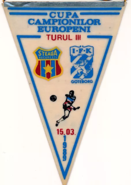 Pennant football club CS FC STEAUA Bucuresti Bucharest Romania soccer