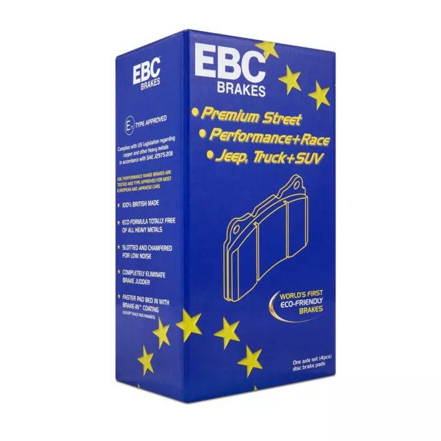 EBC Yellowstuff Front Brake Pads For VW Golf 1.4 T 2011> - DP41517R 2