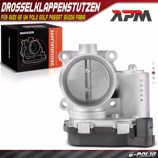 Drosselklappe Drosselklappenstutzen für Audi A3 VW Polo Golf Passat Skoda Fabia