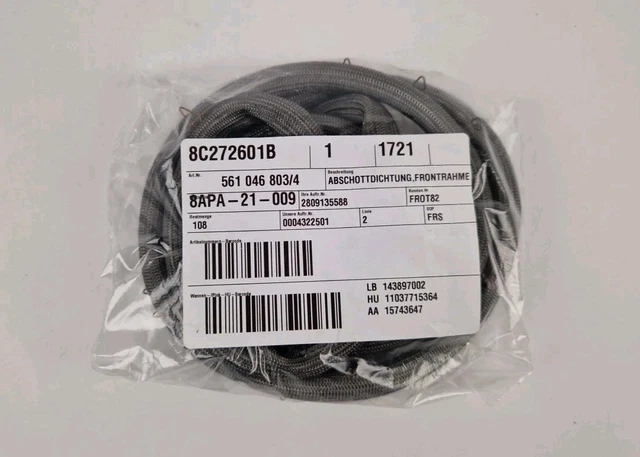 Joint porte de four 255100045 pour Cuisiniere Beko - Livraison rapide