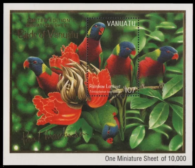 Vanuatu 1999 - Mi-Nr. Block 34 ** - MNH - Vögel / Birds