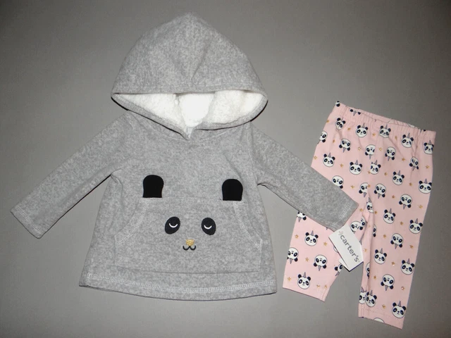 NWT, Baby girl clothes, 6 months, Carter's Fleece set/ ~SEE DETAILS ON SIZE/SALE