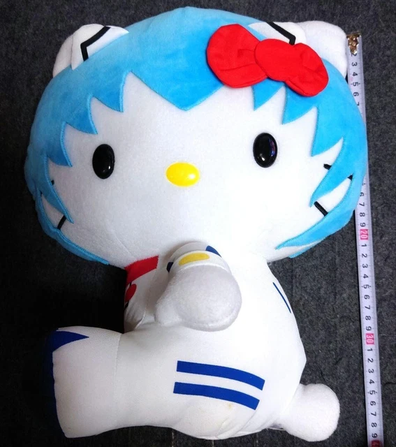 RARO PELUCHE GRANDE Hello Kitty Sanrio Squishmallow 20 pollici con