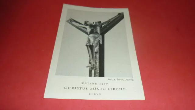 Kleve Ostern Christus König Kirche 1957