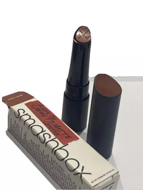 Smashbox Always On cremezu matten Lippenstift in Out Loud 2g neu unbenutzt verpackt