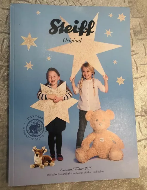 Steiff Bear Original 2015 Catalogue Number 914485 Vintage Teddy Toy Collector