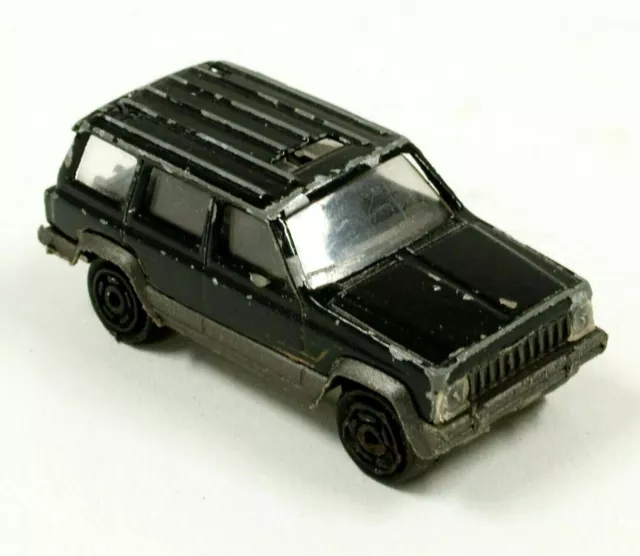 Majorette No 224 Jeep Cherokee 1/60 Coche de juguete vintage fundido a...