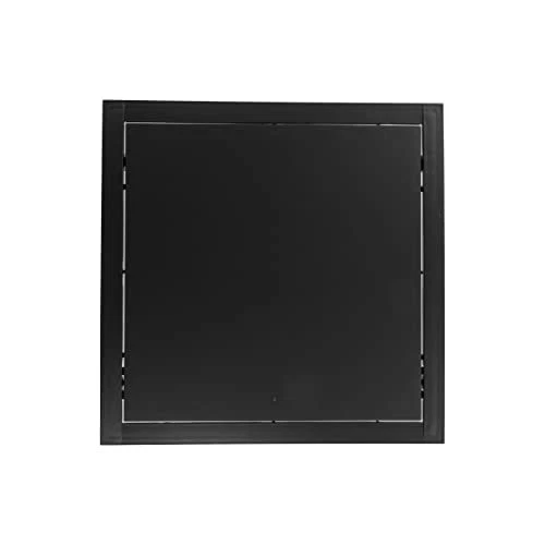 Placa cubierta con solapa de apertura de puerta panel de acceso a antracita de 12"" x 12"" - plomería,