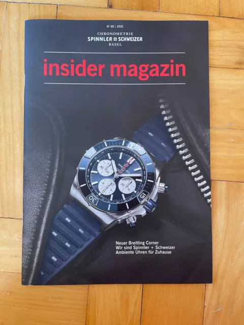 INSIDER News, Uhren Magazin, neu, original, ungelesen, RARITÄT!