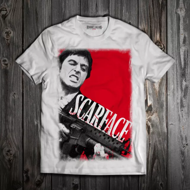 Maglietta Al Pacino Scarface T-Shirt Cotone Uomo Donna