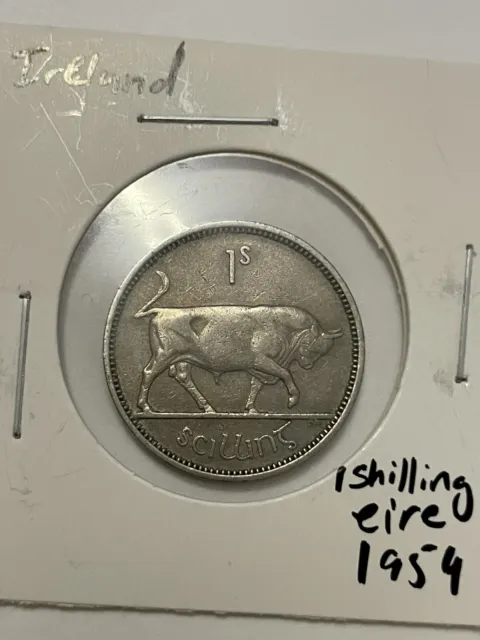 Ireland Coin, 1 Shilling Eire 1954
