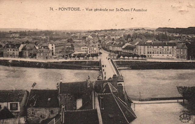 CPA 95 - PONTOISE (Val d'Oise) - 74. General view of St-Ouen l'Alumône