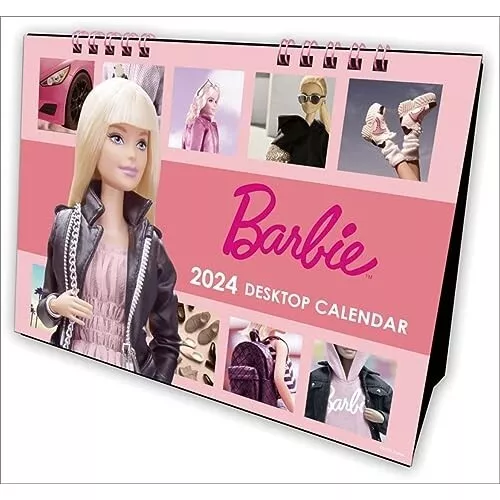 DESKTOP CALENDAR 2024 Japan Barbie Doll Inrock 16 × 21 cm 14page 27.99