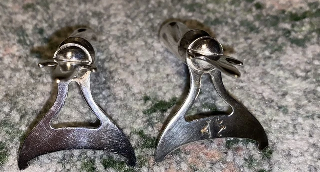 Old GNRY Great Northern Railroad Dining Car Silver corn cob holders