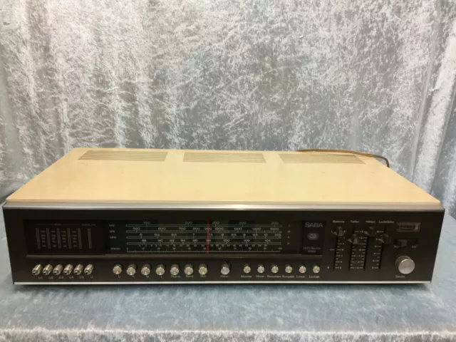 Saba HiFi Studio 8080 Vintage Radio Defekt für Bastler