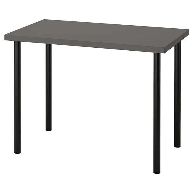 IKEA LINNMON COMPUTER Desk Simple Design PC Laptop Table Home grey